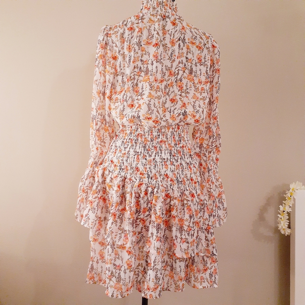 Smocked floral dress - Picture 5 of 5